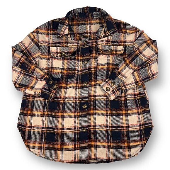 Flannel Shacket Jacket Size Large - Picture 1 of 5